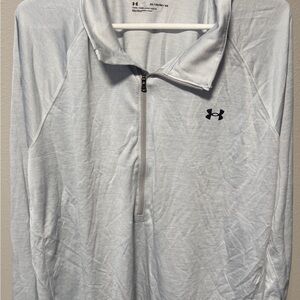 Under Armour Silver Quarter-Zip Pullover